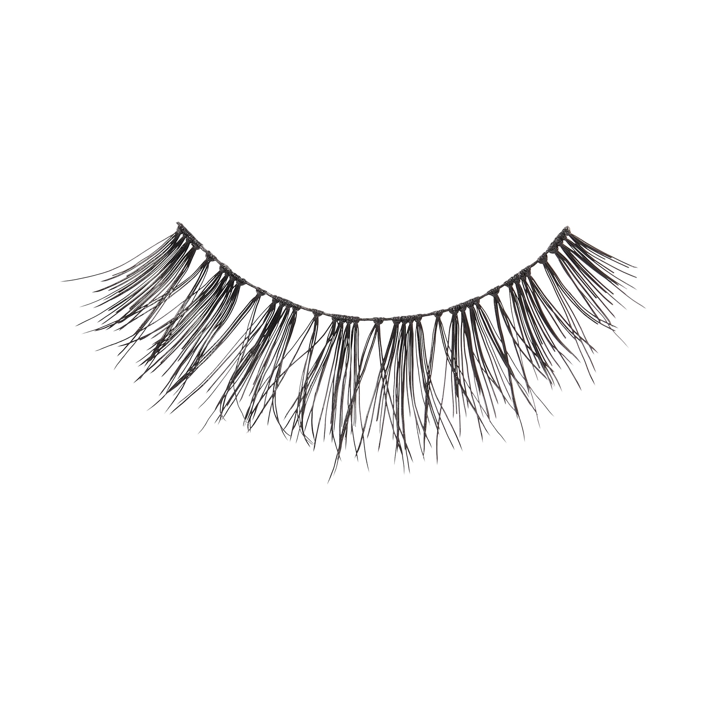 KISS Lash GLUEliner Starter Kit, Felt-Tip Eyelash Adhesive, Clear Matte Finish, Foolproof Application, Includes GLUEliner (0.5mL), Applicator, Scissors, Travel Pouch, & 1 Pair of Fake Eyelashes